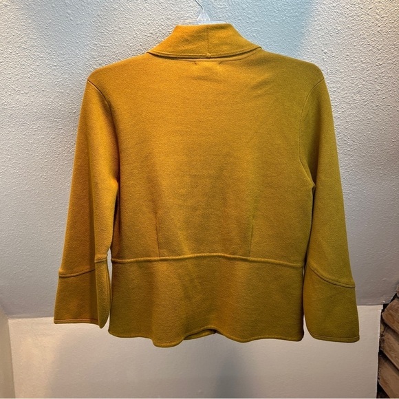 ALFANI Gold Button Front Jacket w/Tulip Shape cuffs. 3Buttons. Shawl Collar. XL - Picture 6 of 6